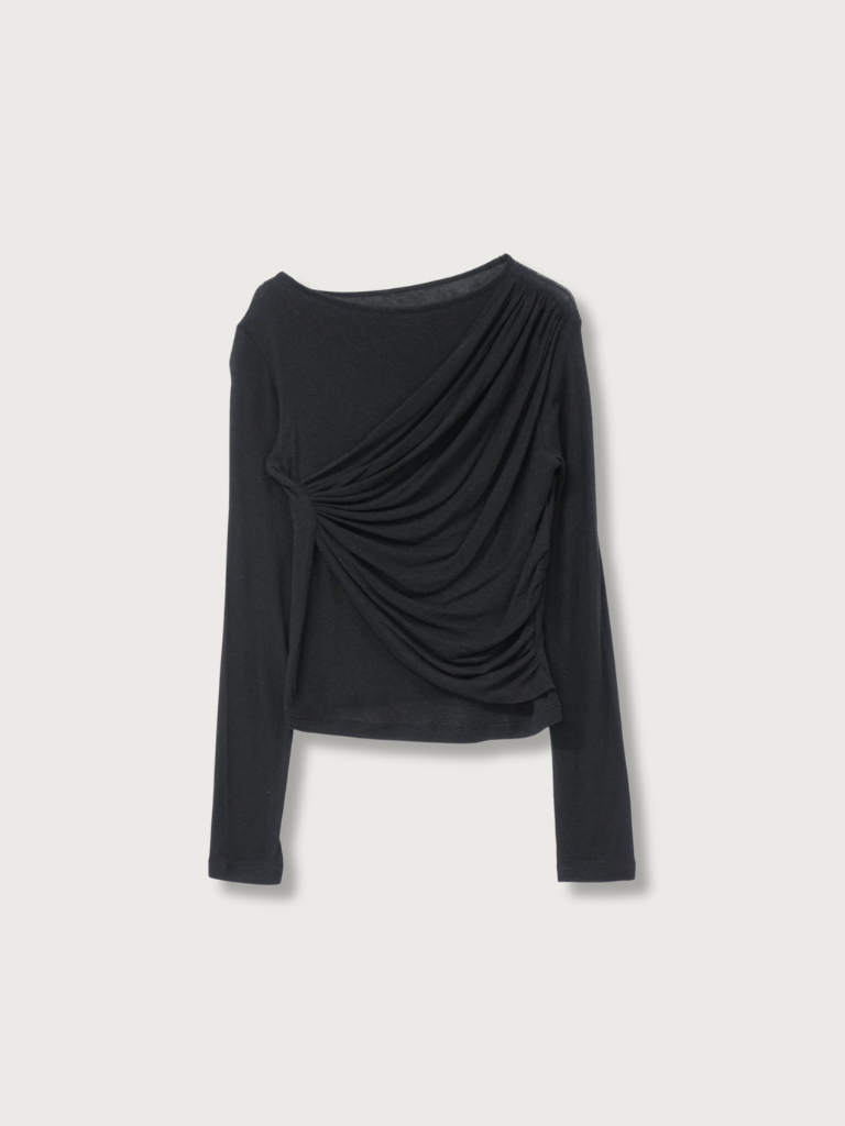 shirring design tops