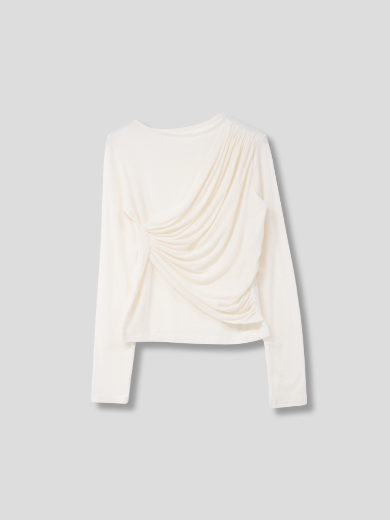 shirring design tops