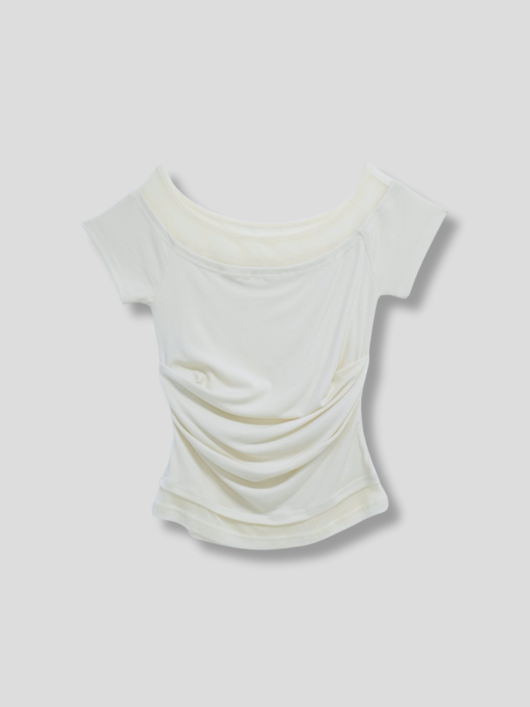 two tone layered T