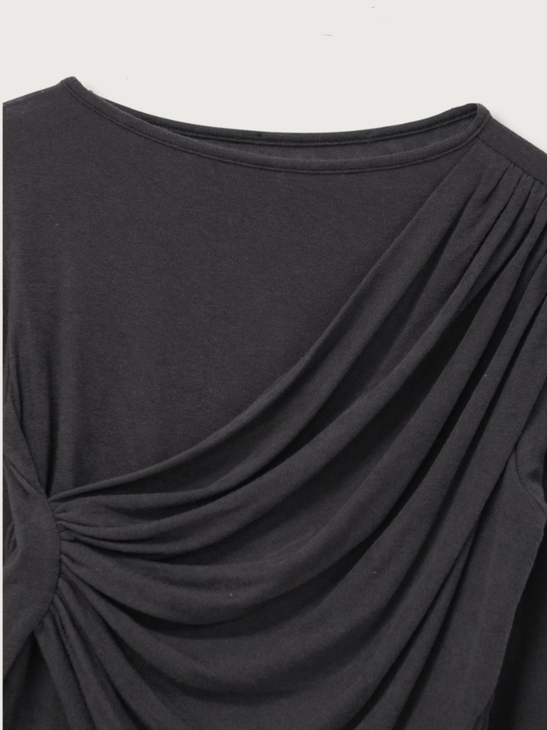 shirring design tops