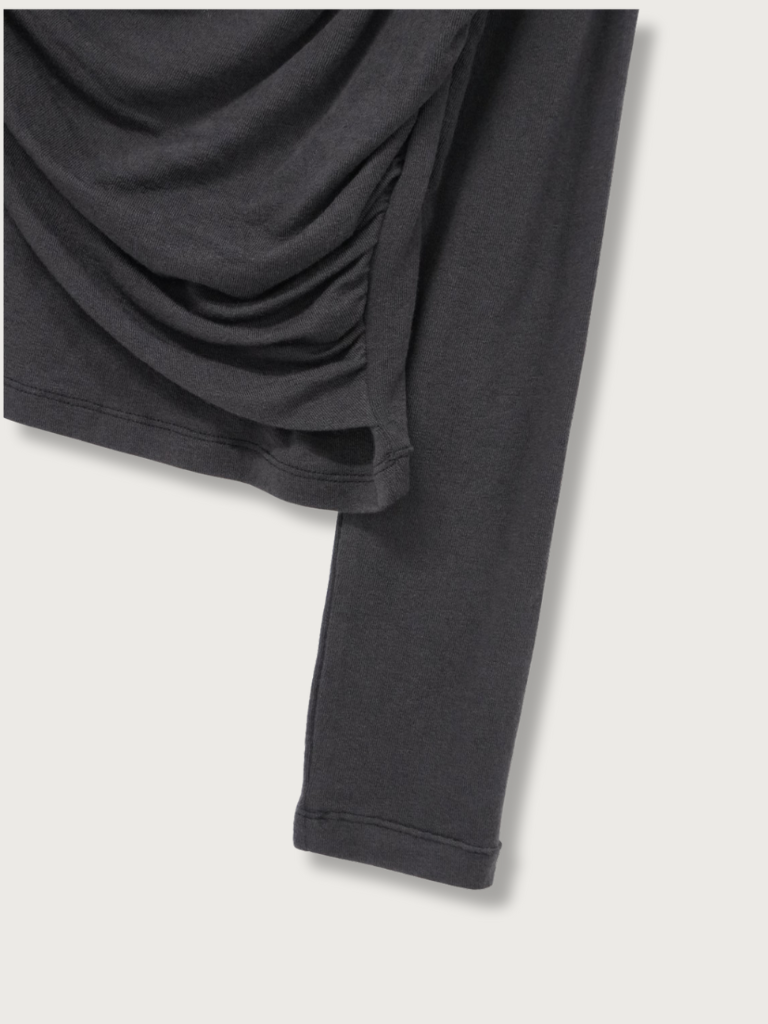 shirring design tops