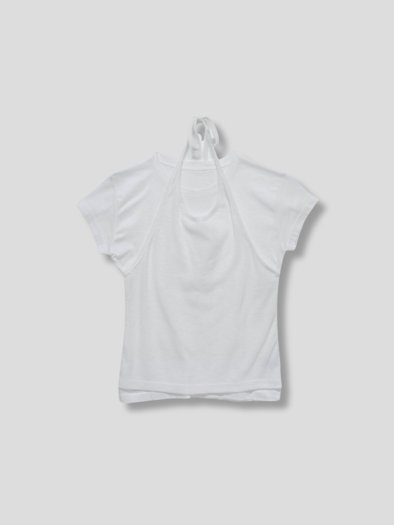 halter layered tops