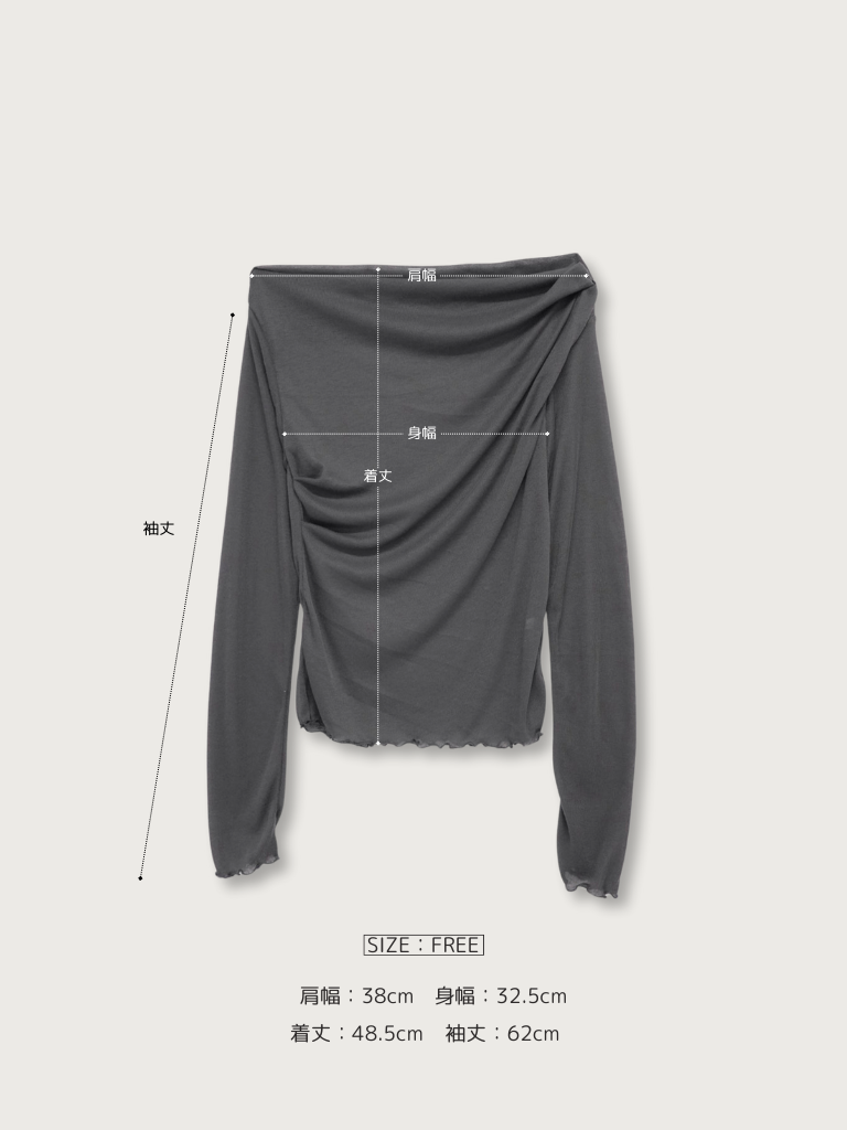 drape sheer tops