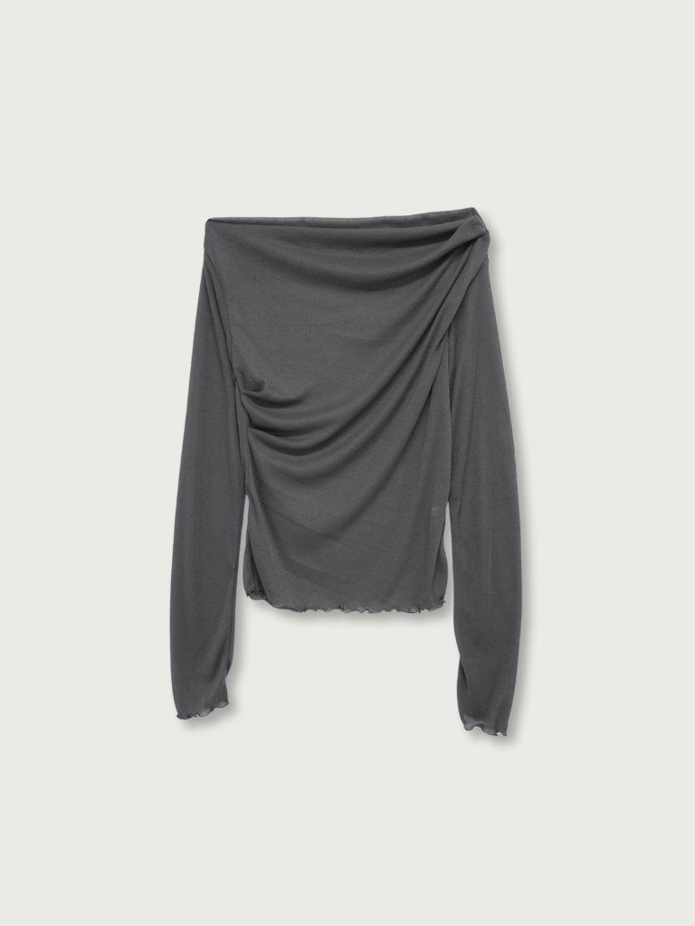 drape sheer tops