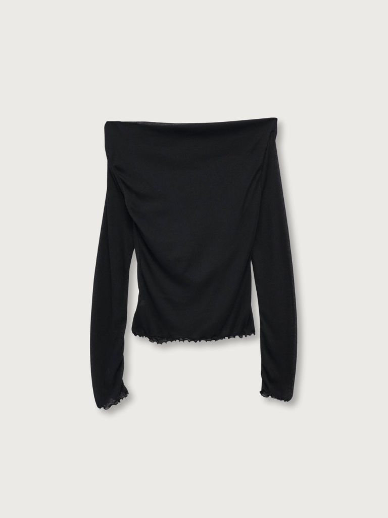 drape sheer tops