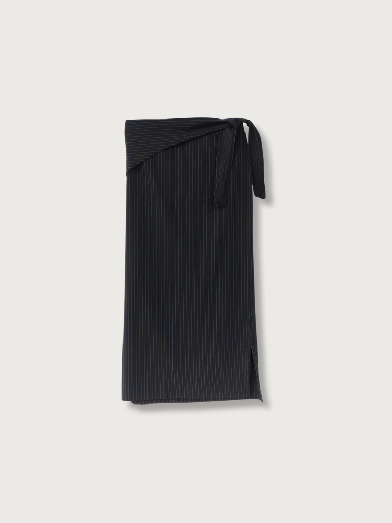 drape wrap skirt