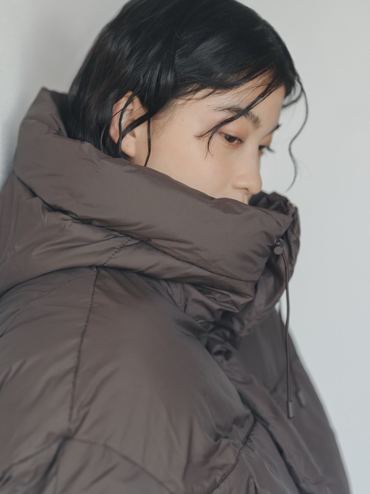 high neck foodie padding