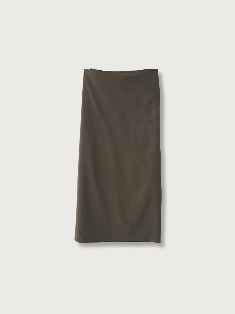 drape wrap skirt