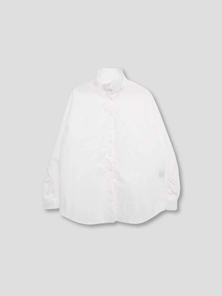 shirring nylon shirt