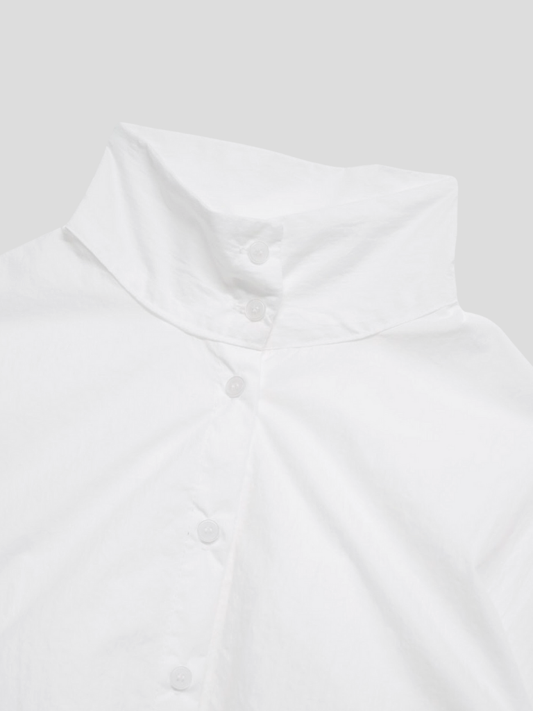 shirring nylon shirt