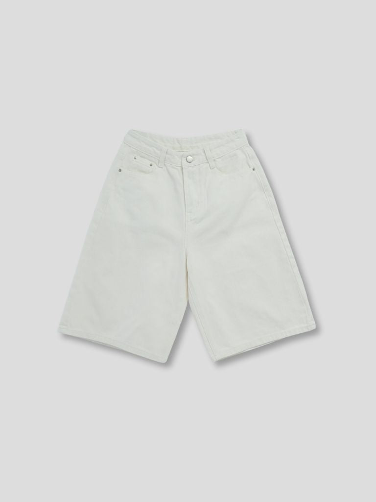 loose cotton half pants