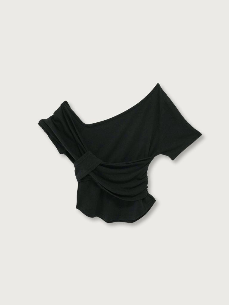 twist crop tee