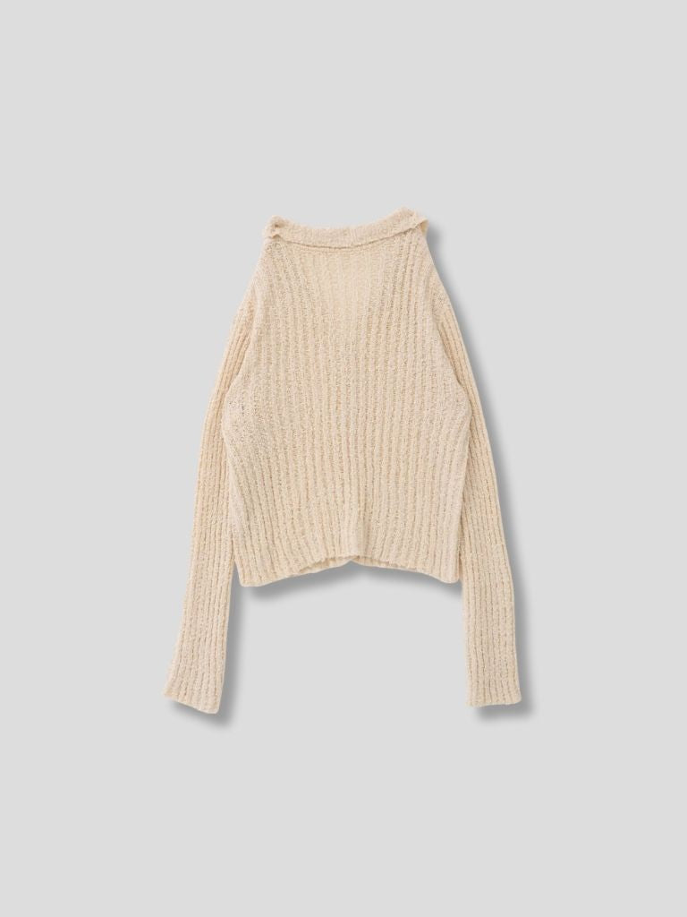 chunky knit cardigan
