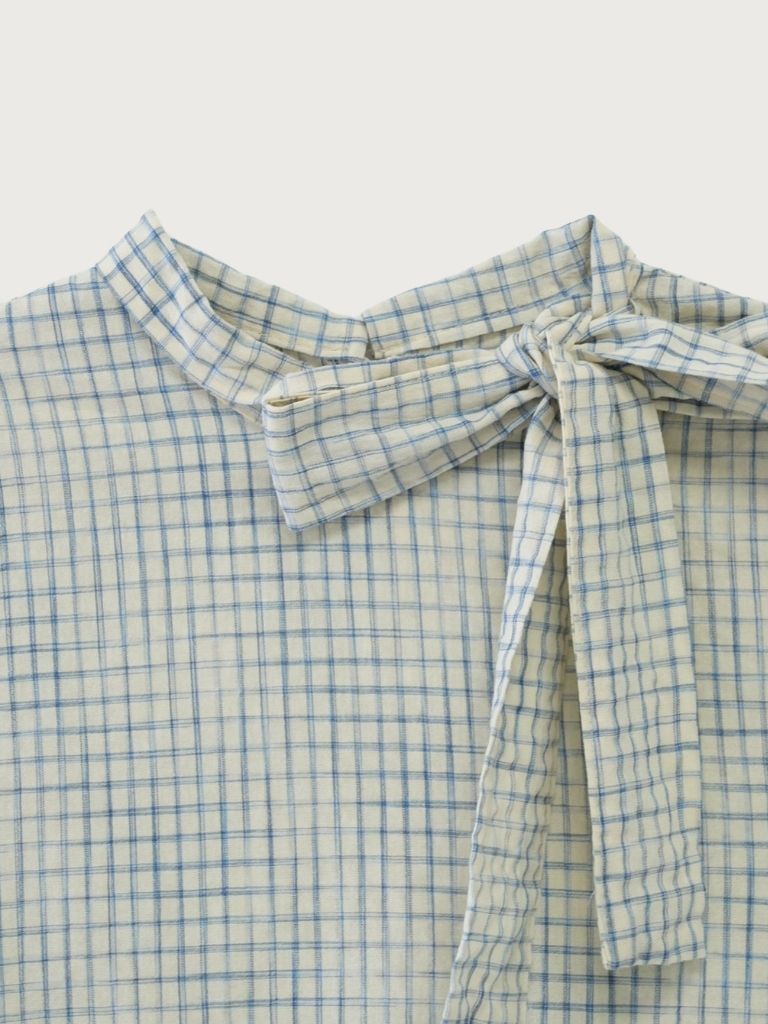 plaid sleeveless