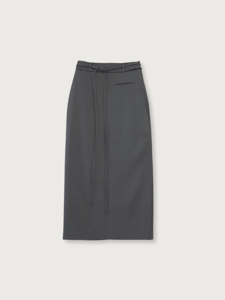 string straight skirt