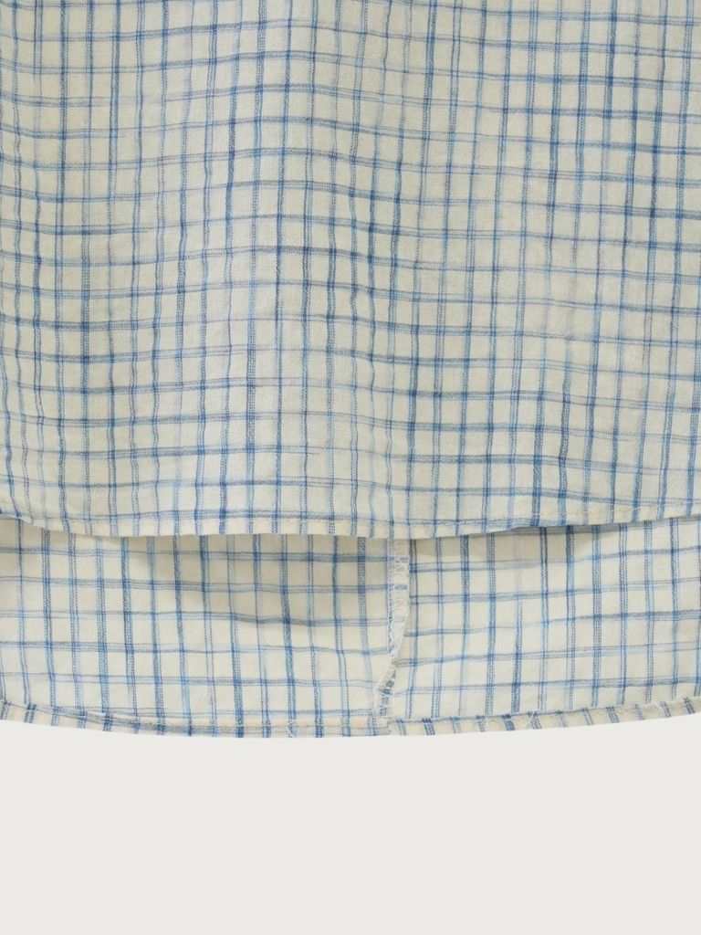 plaid sleeveless