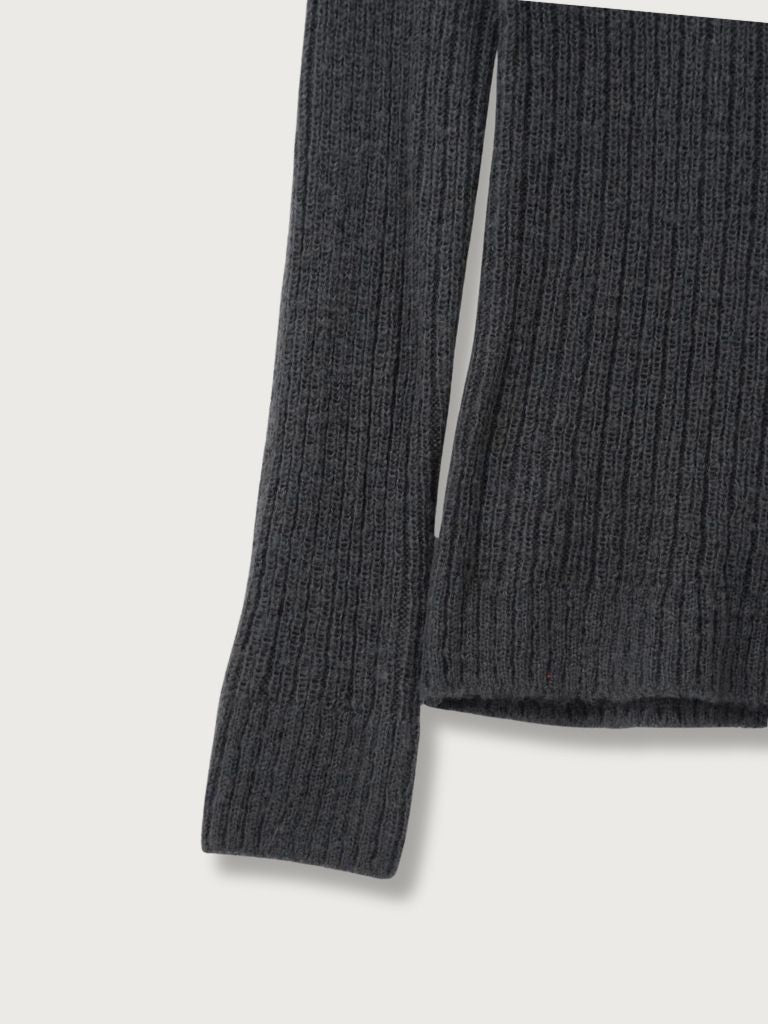 hooded cardigan