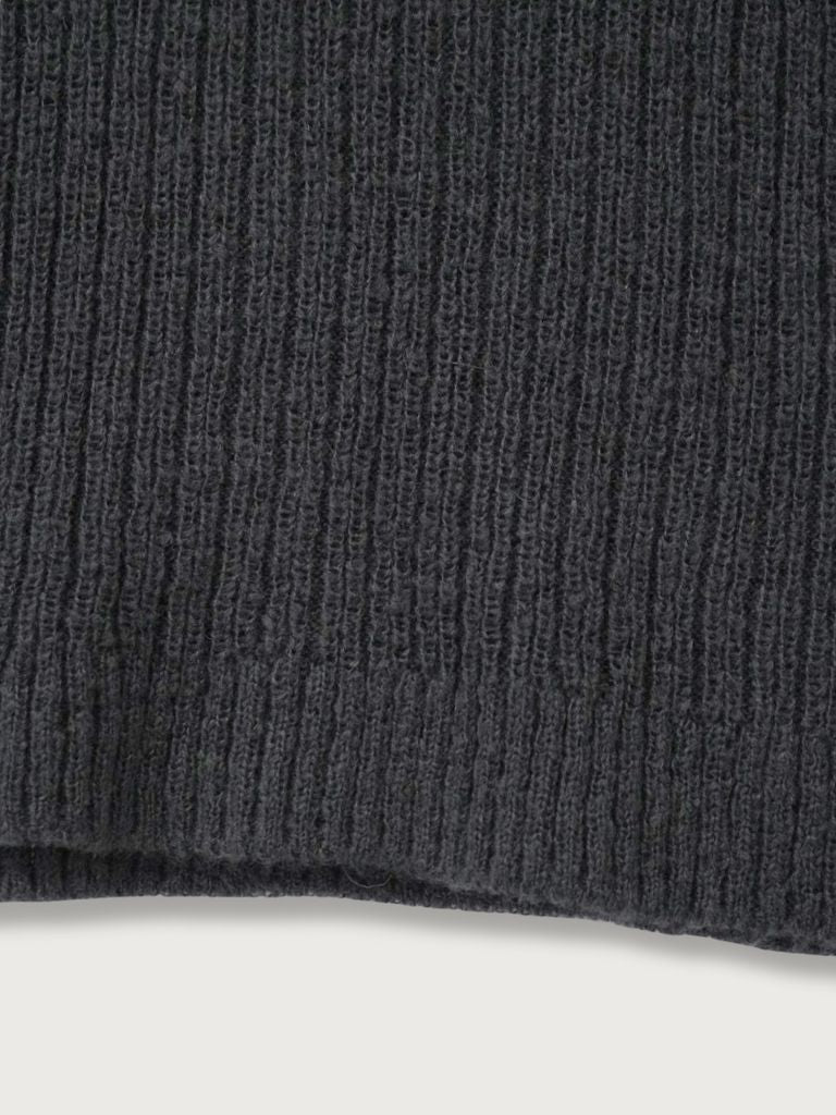 hooded cardigan