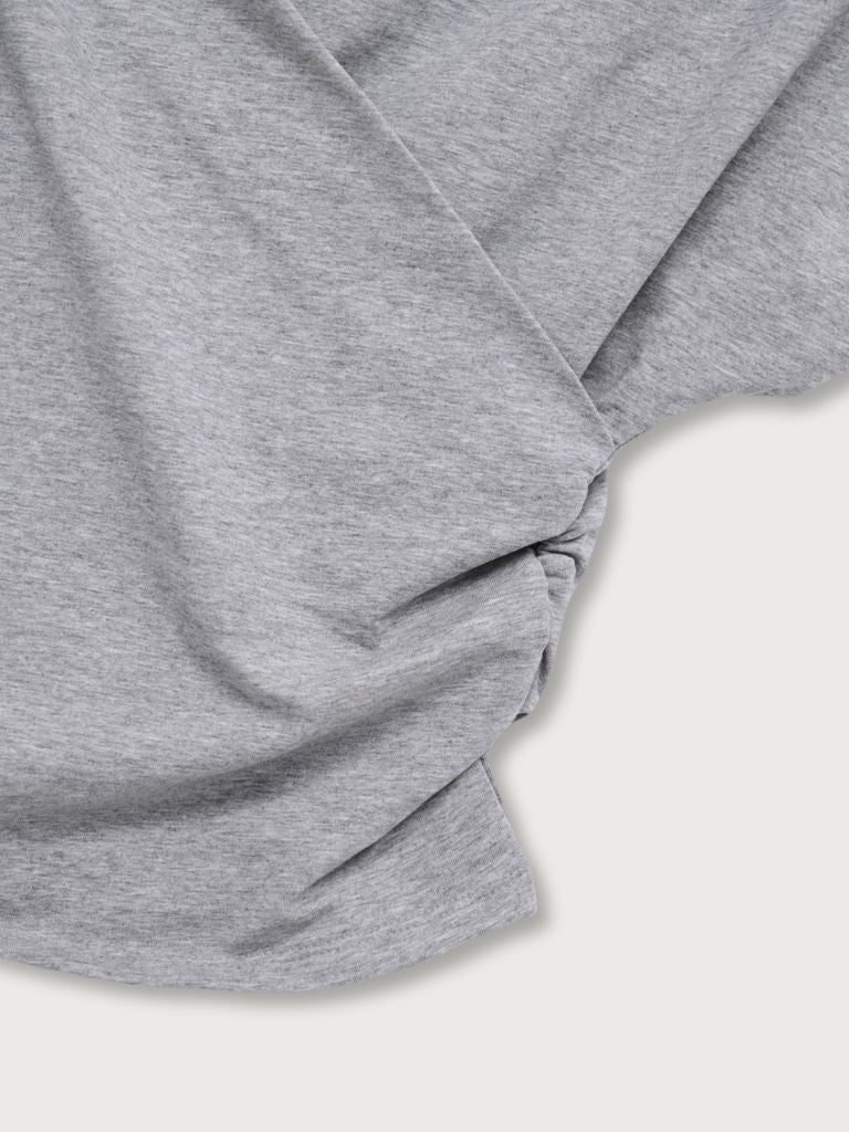 V shirring tee