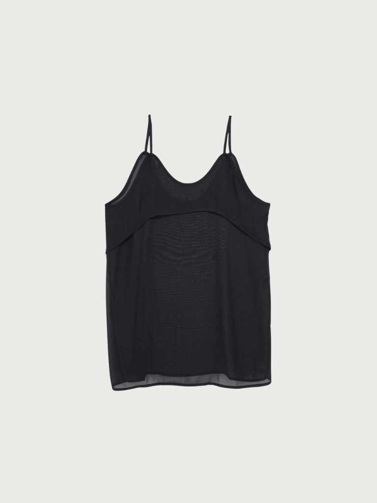 U neck sheer one piece