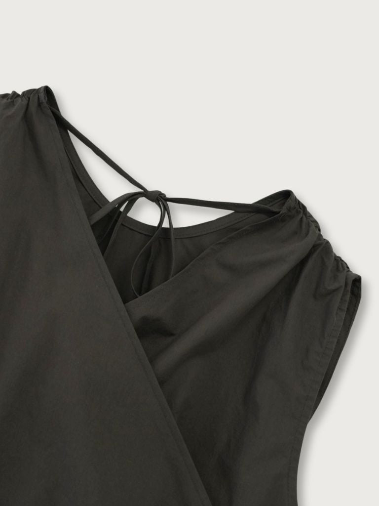 2way wrap blouse
