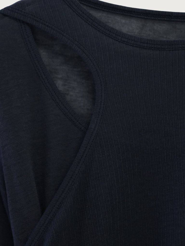sheer wrap tops