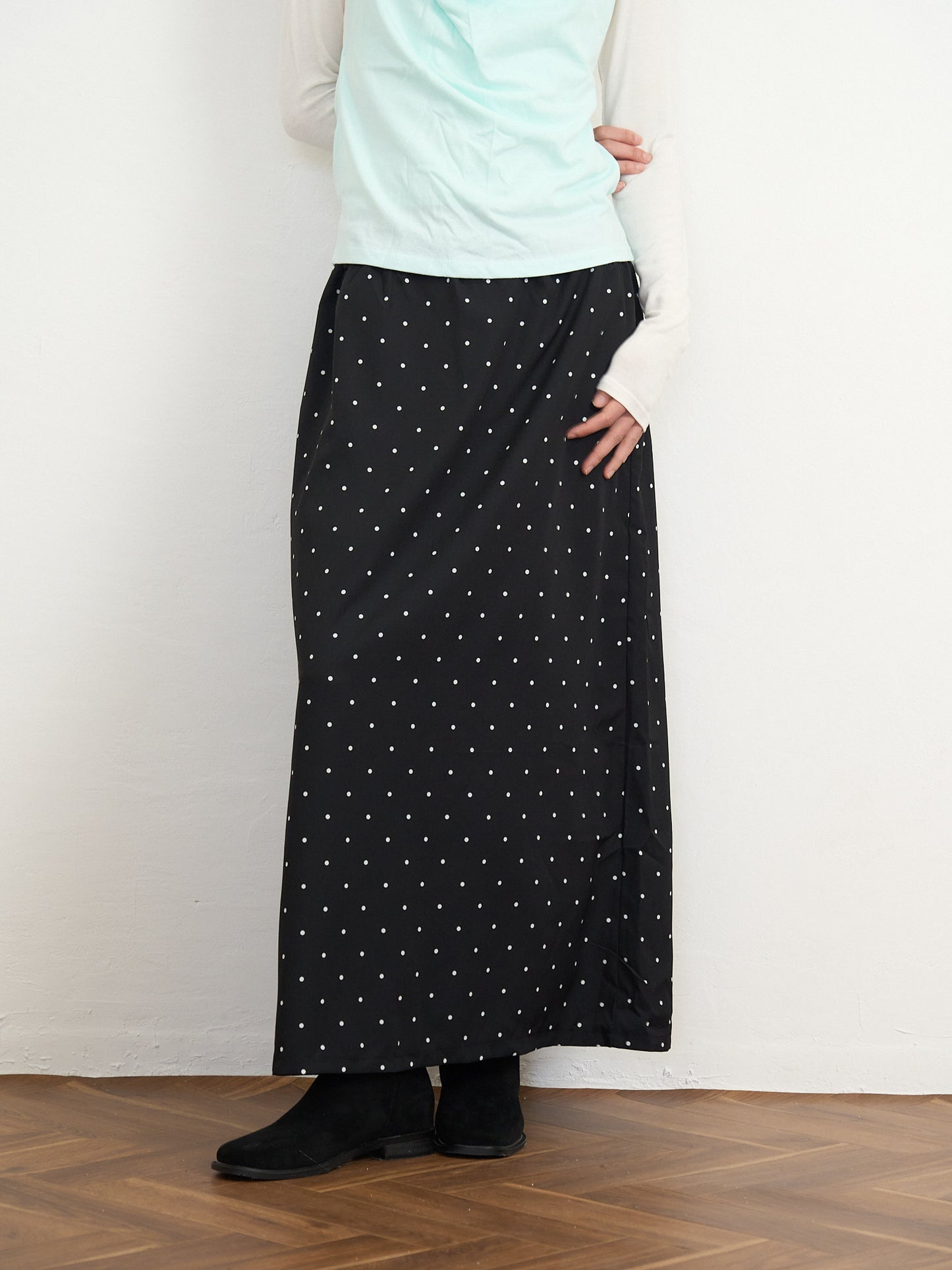 【先行予約販売】dot long skirt