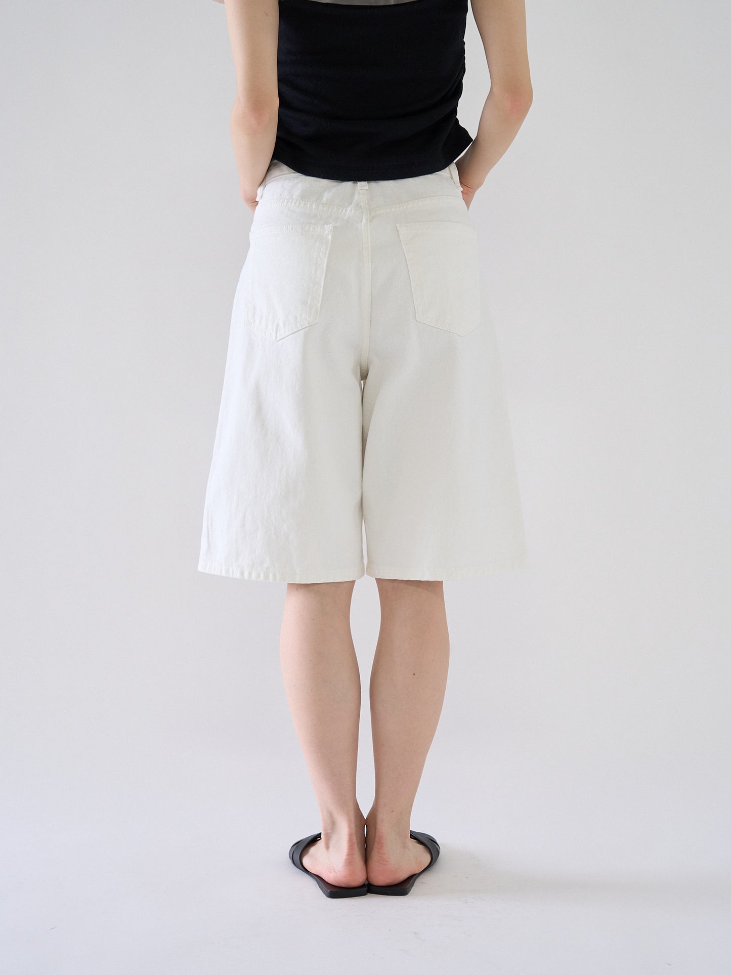 loose cotton half pants