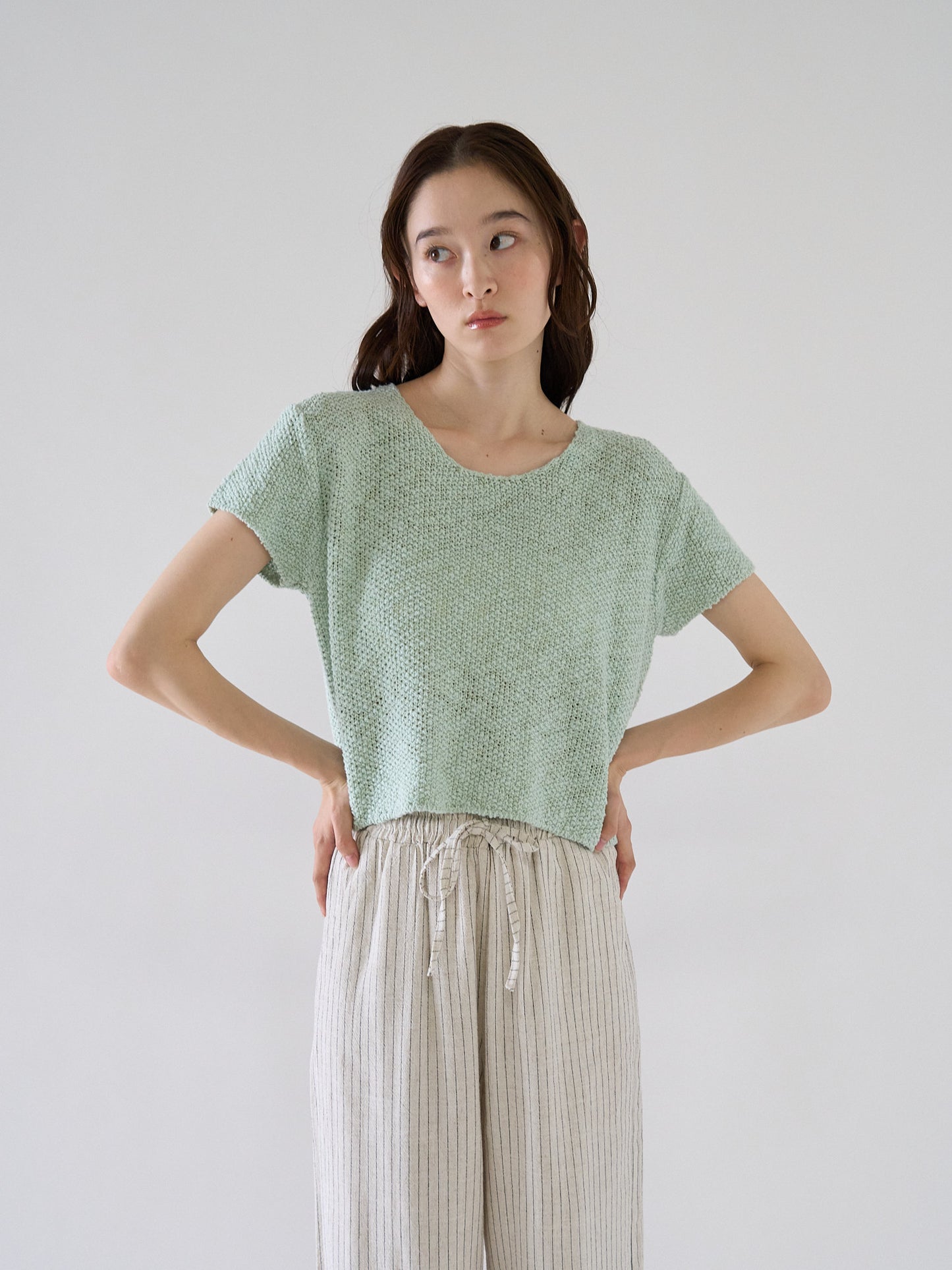 cotton knit tops