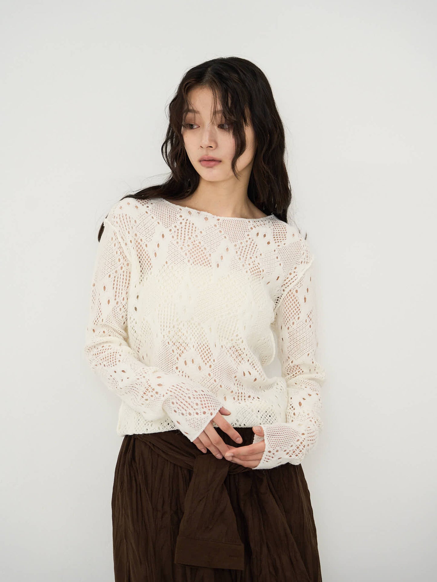 mesh pattern top