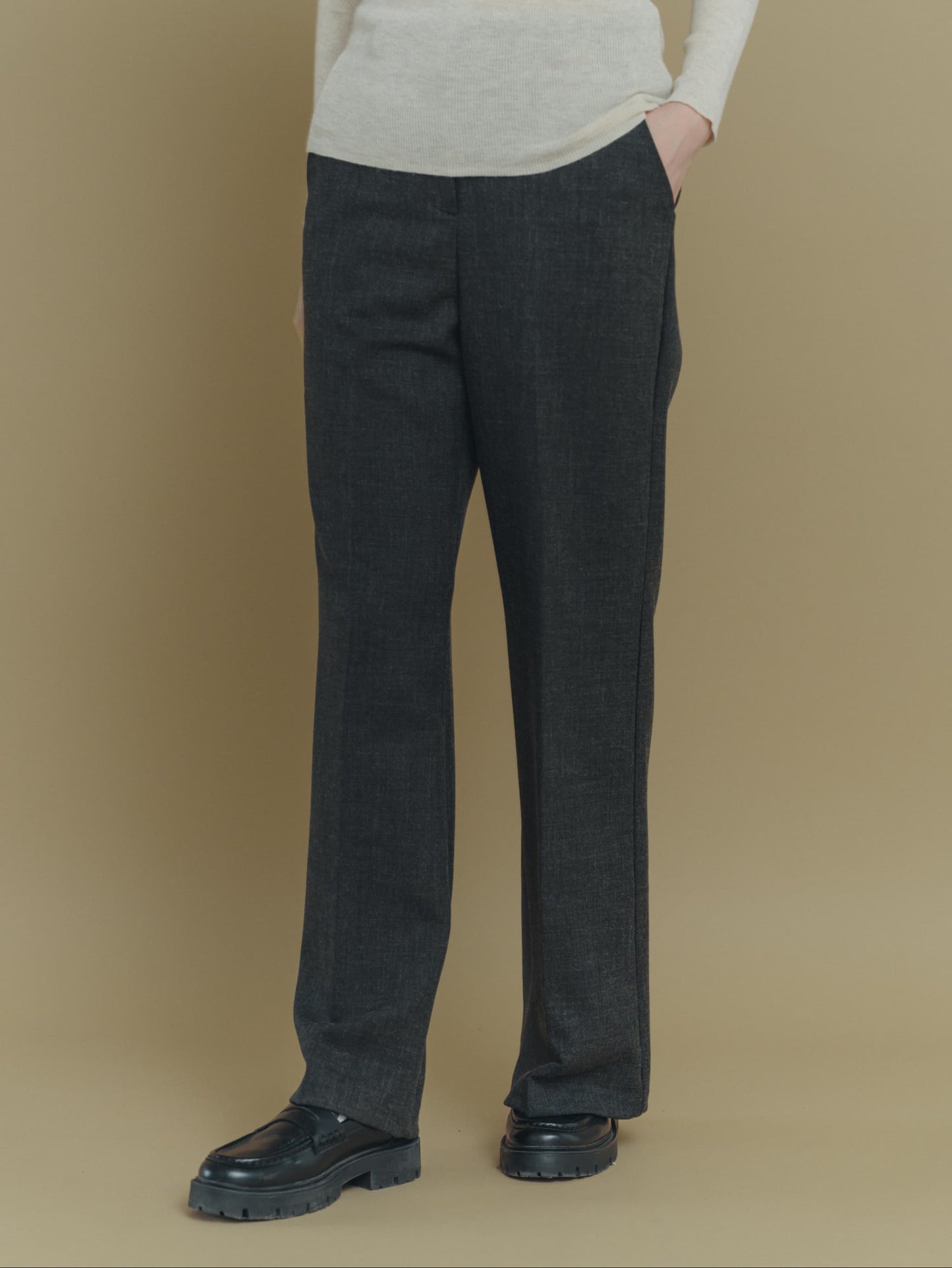 bootcut tailored pants