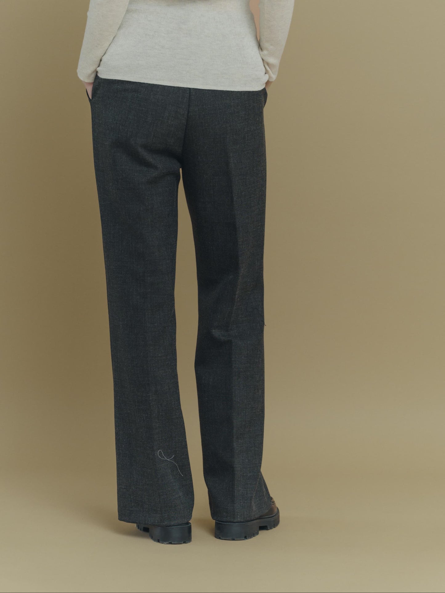 bootcut tailored pants