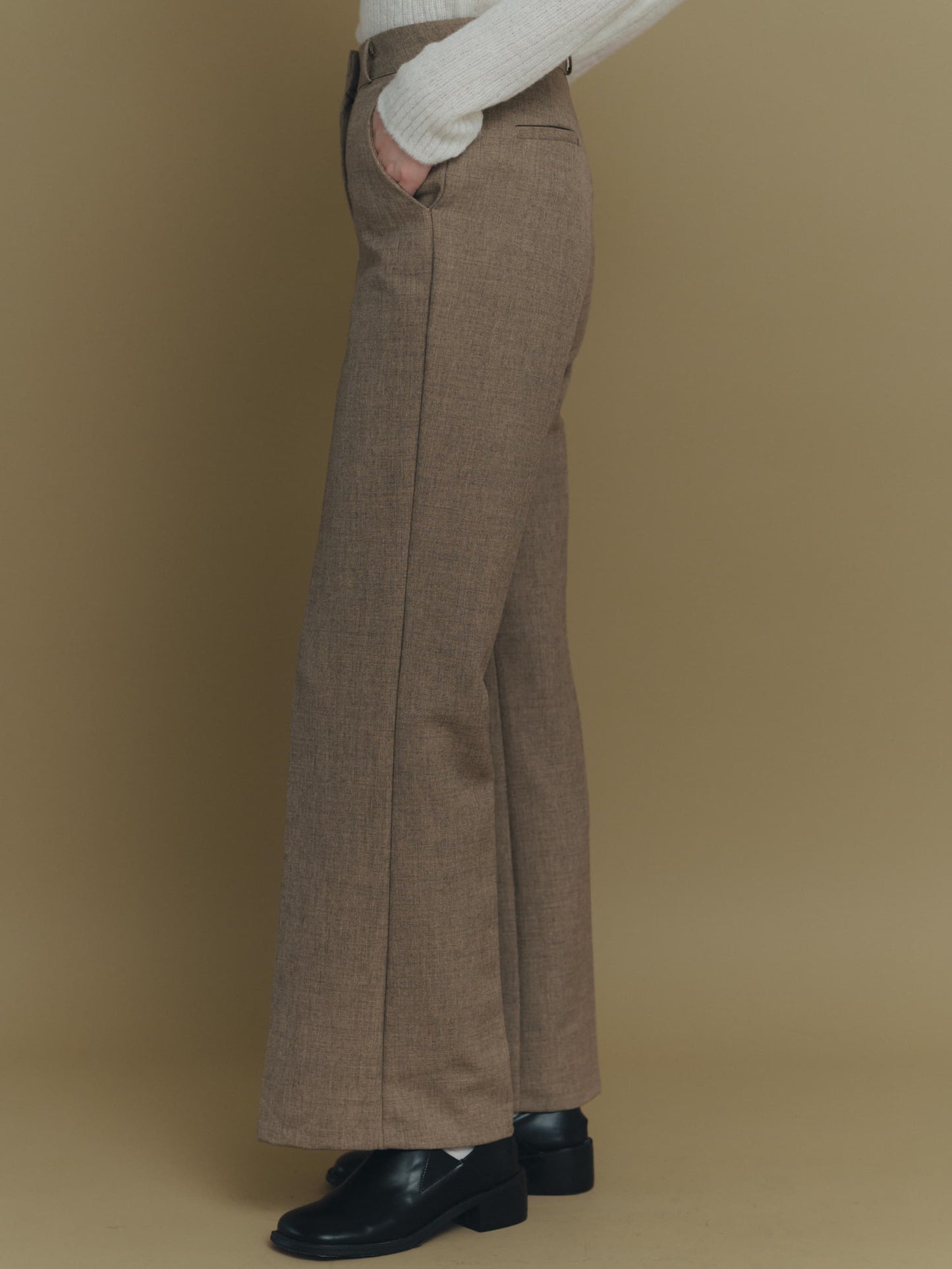 bootcut tailored pants