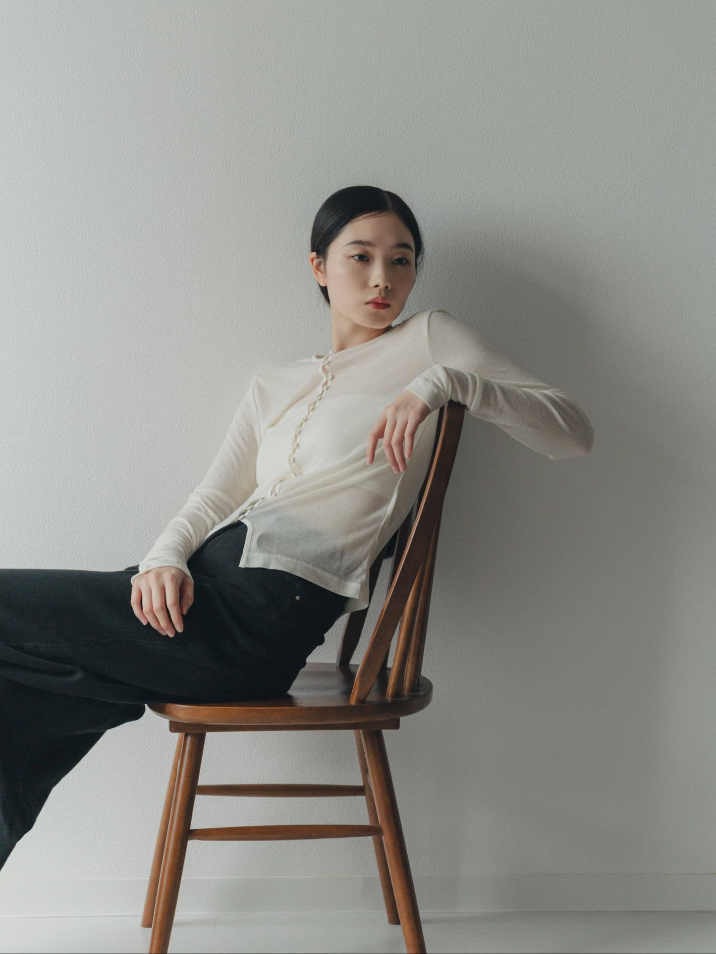 button cardigan