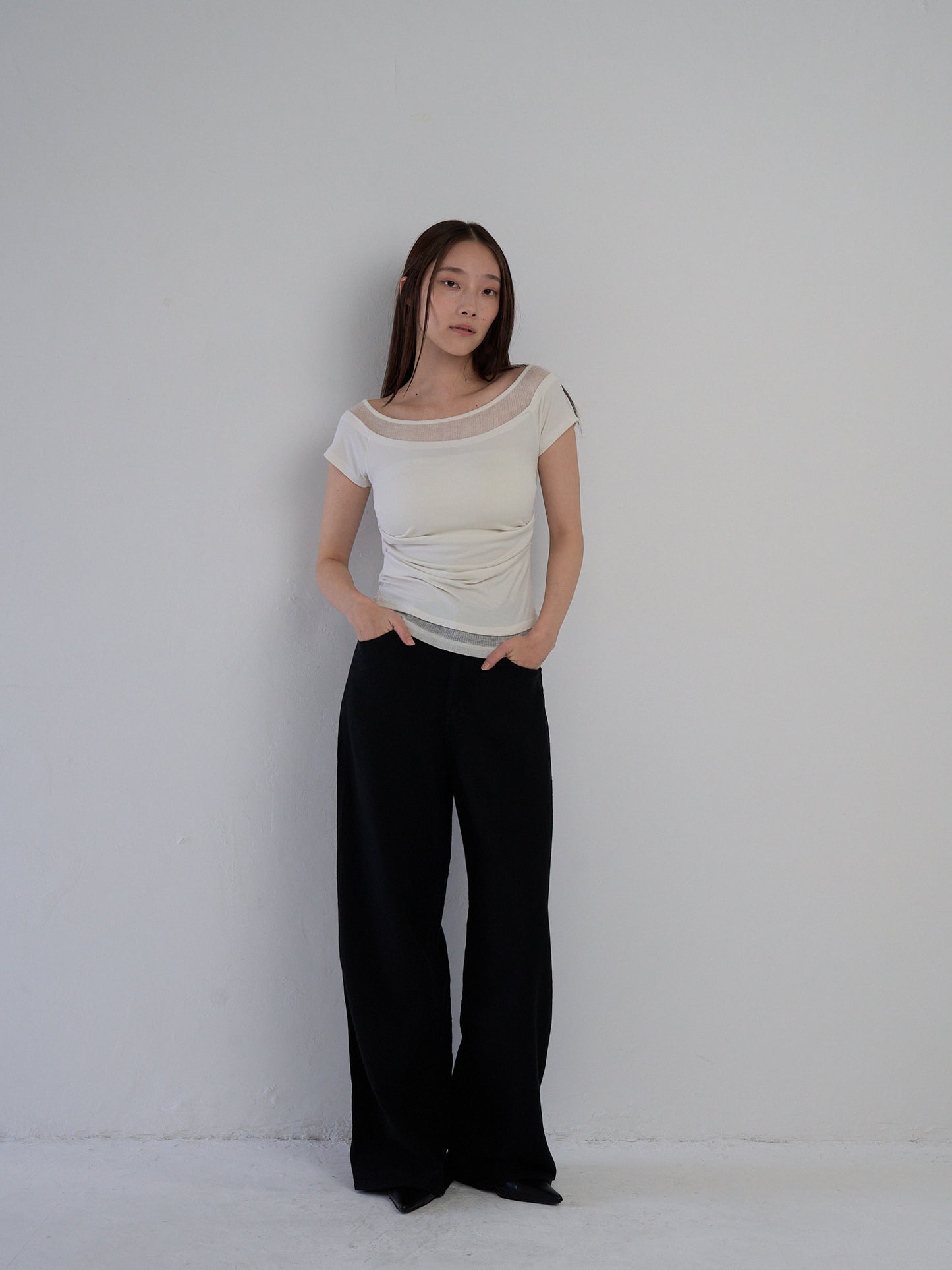 two tone layered T