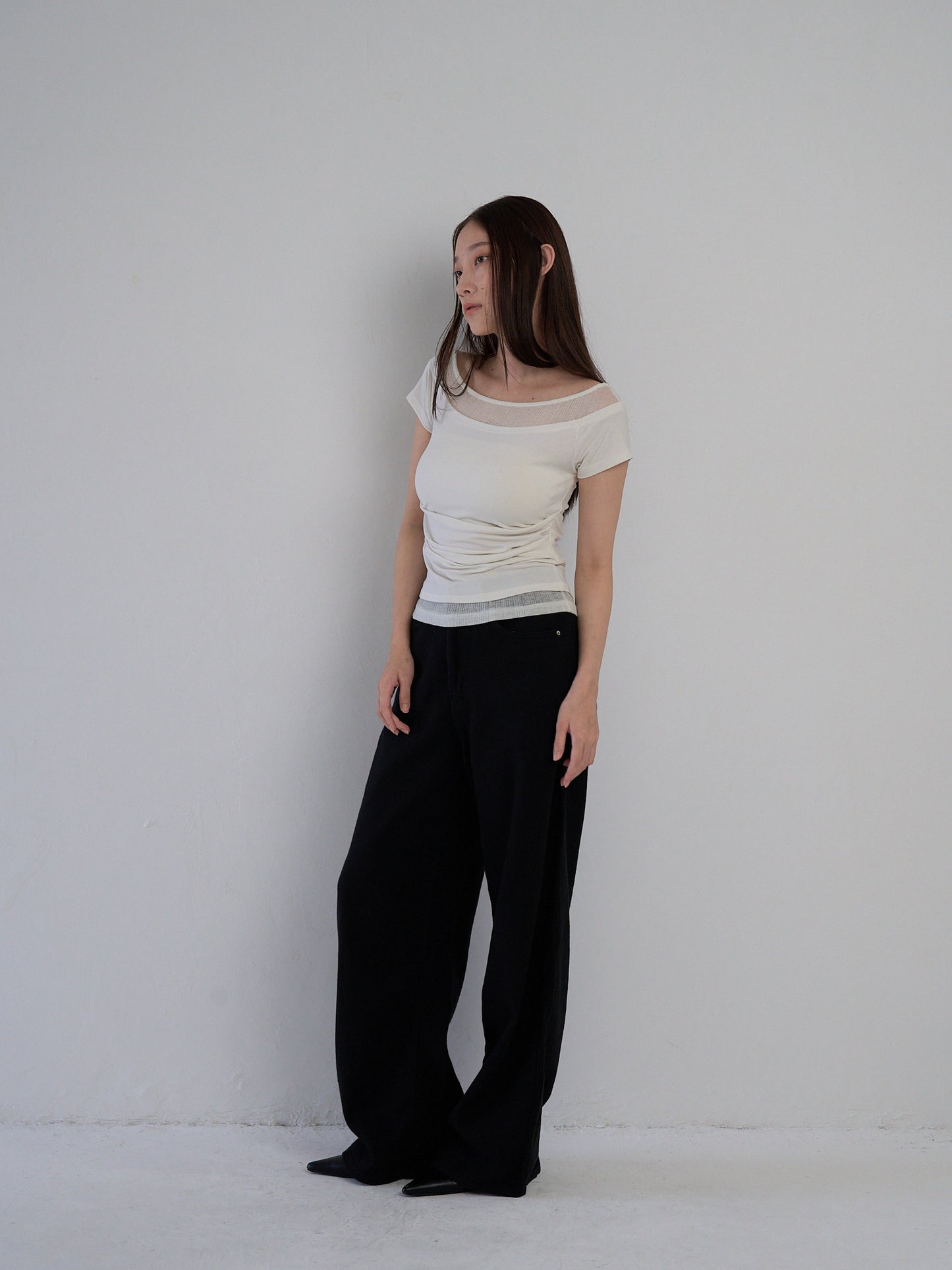 two tone layered T