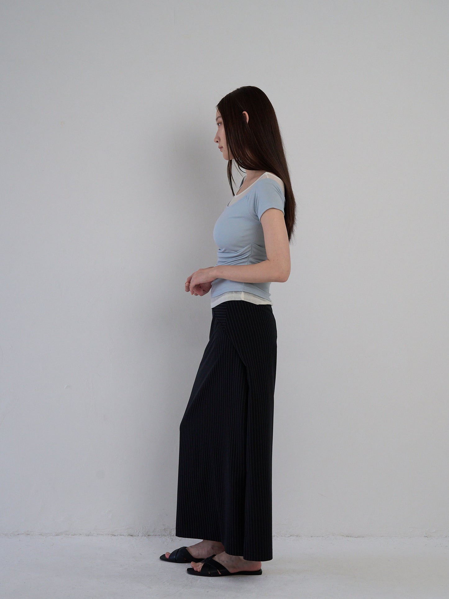 drape wrap skirt