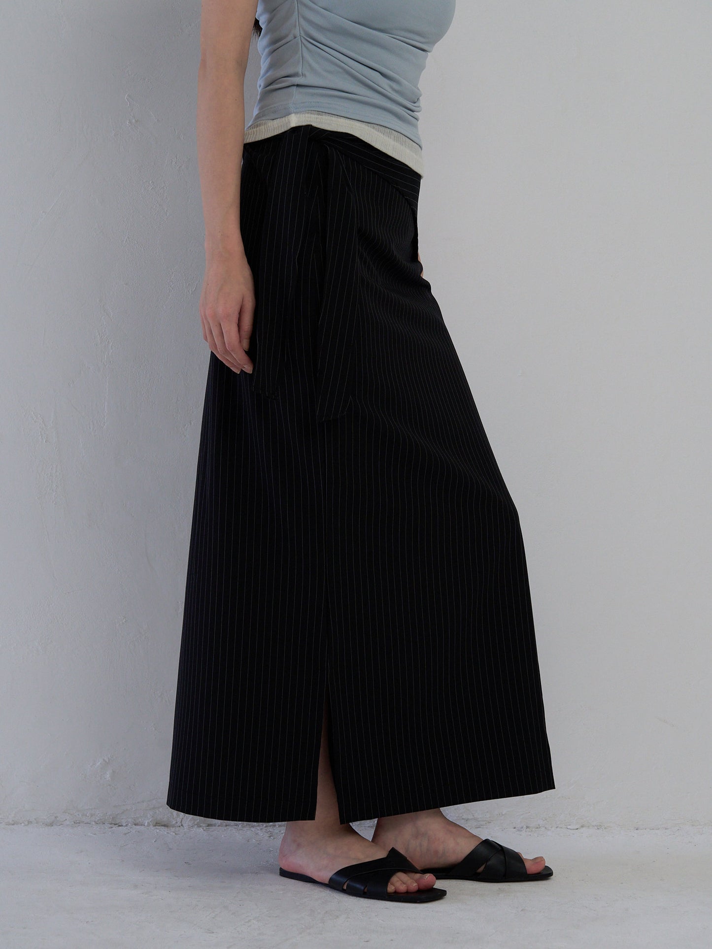 drape wrap skirt