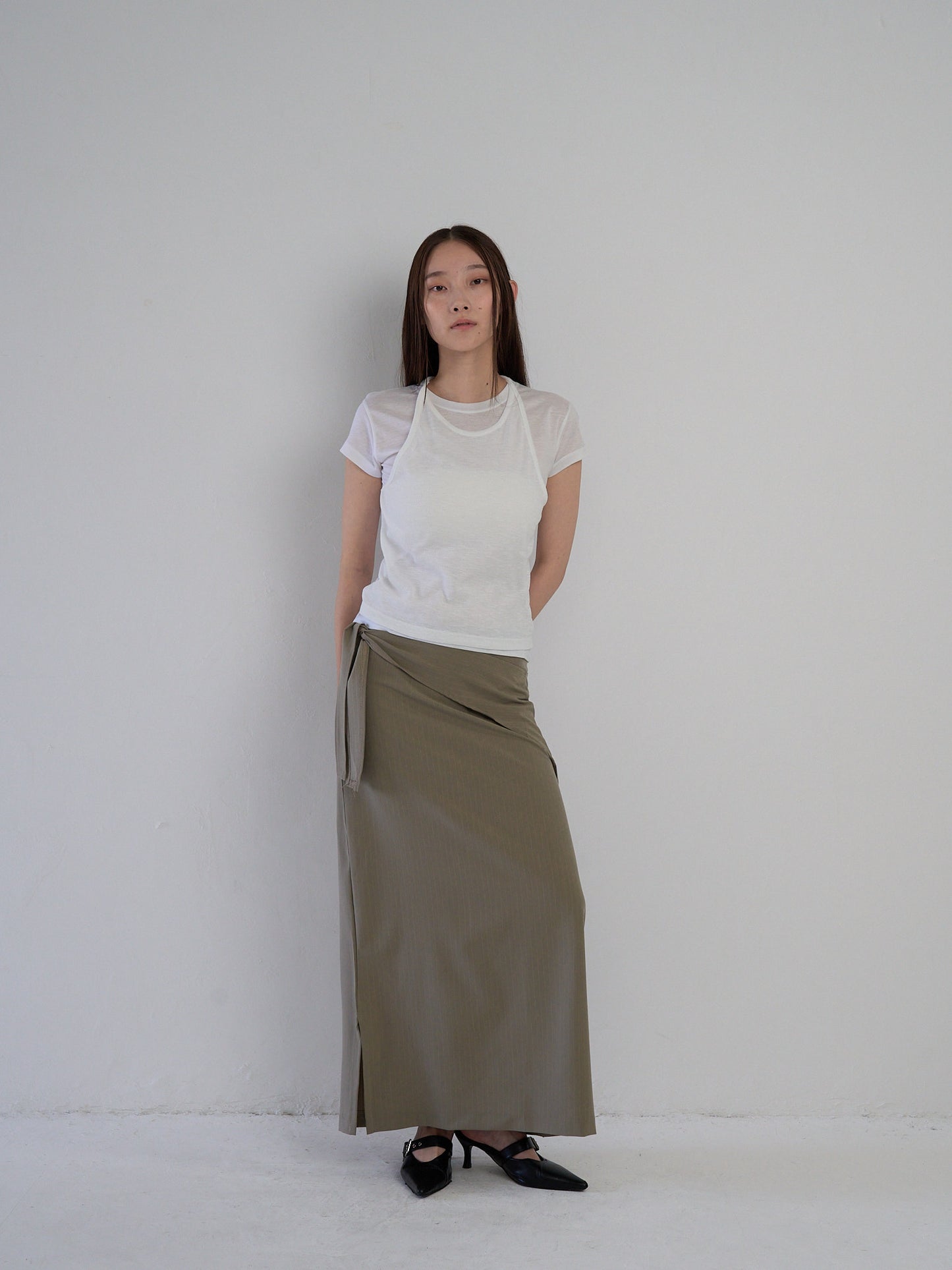 halter layered tops