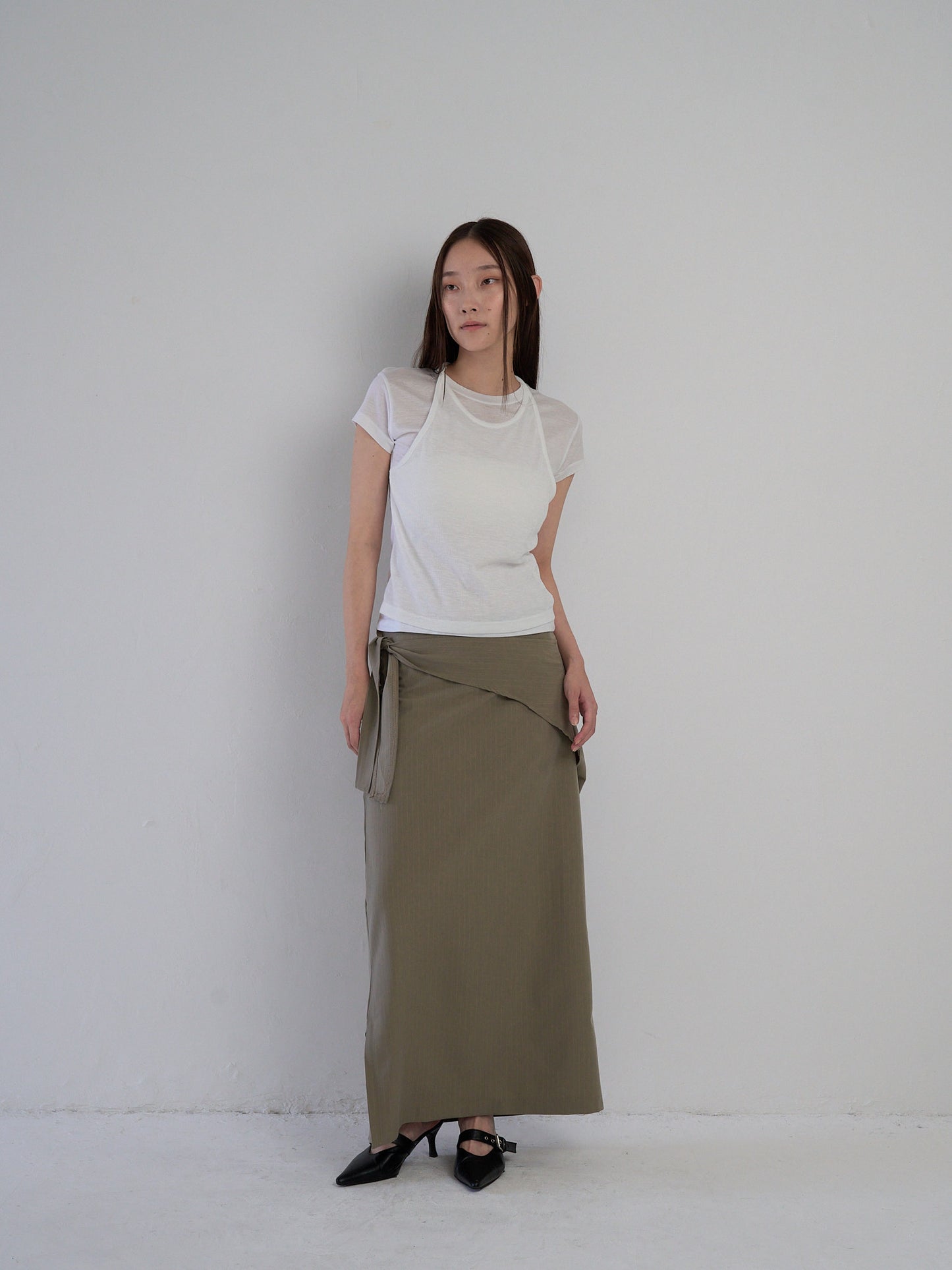 halter layered tops
