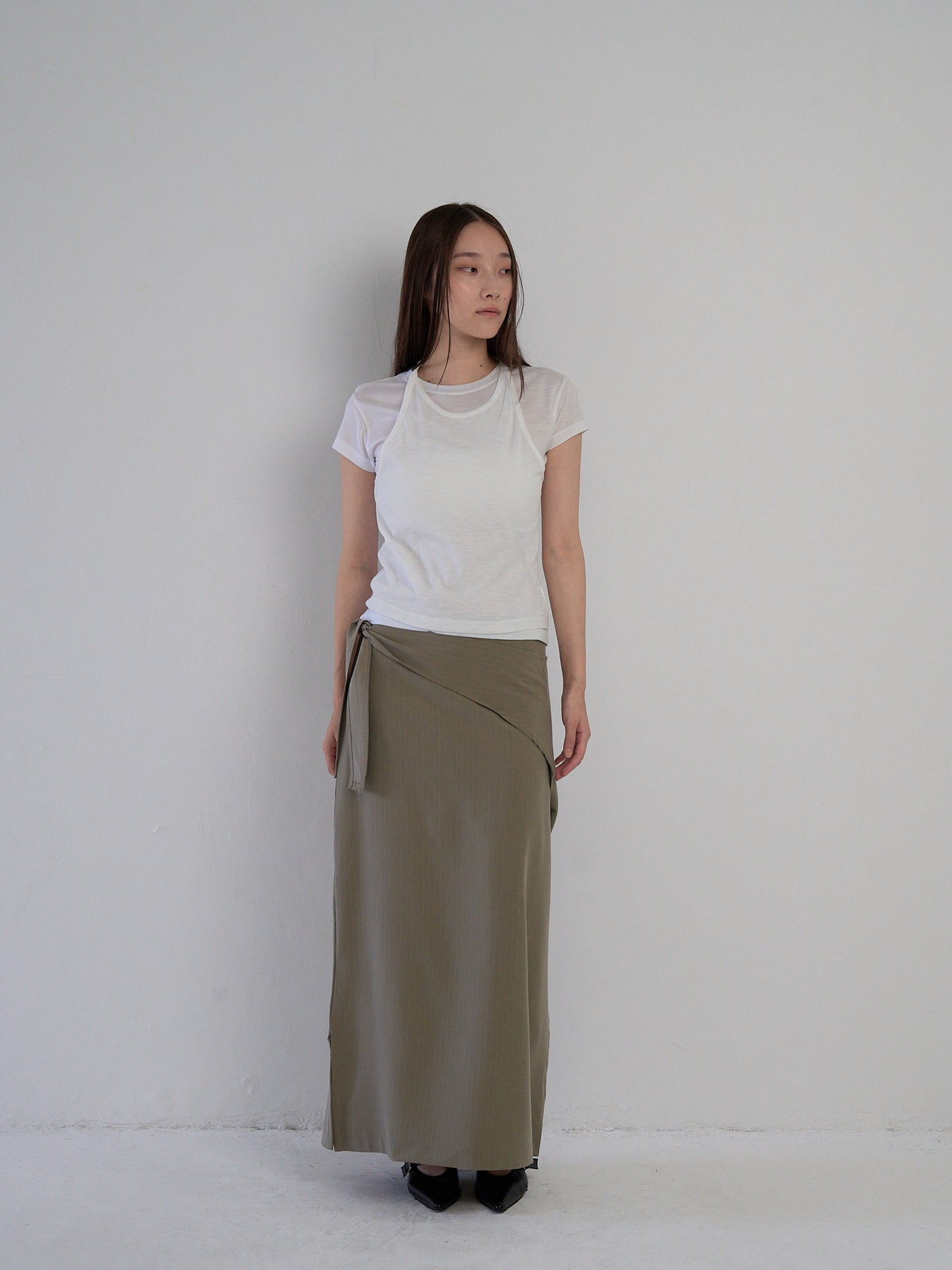 halter layered tops