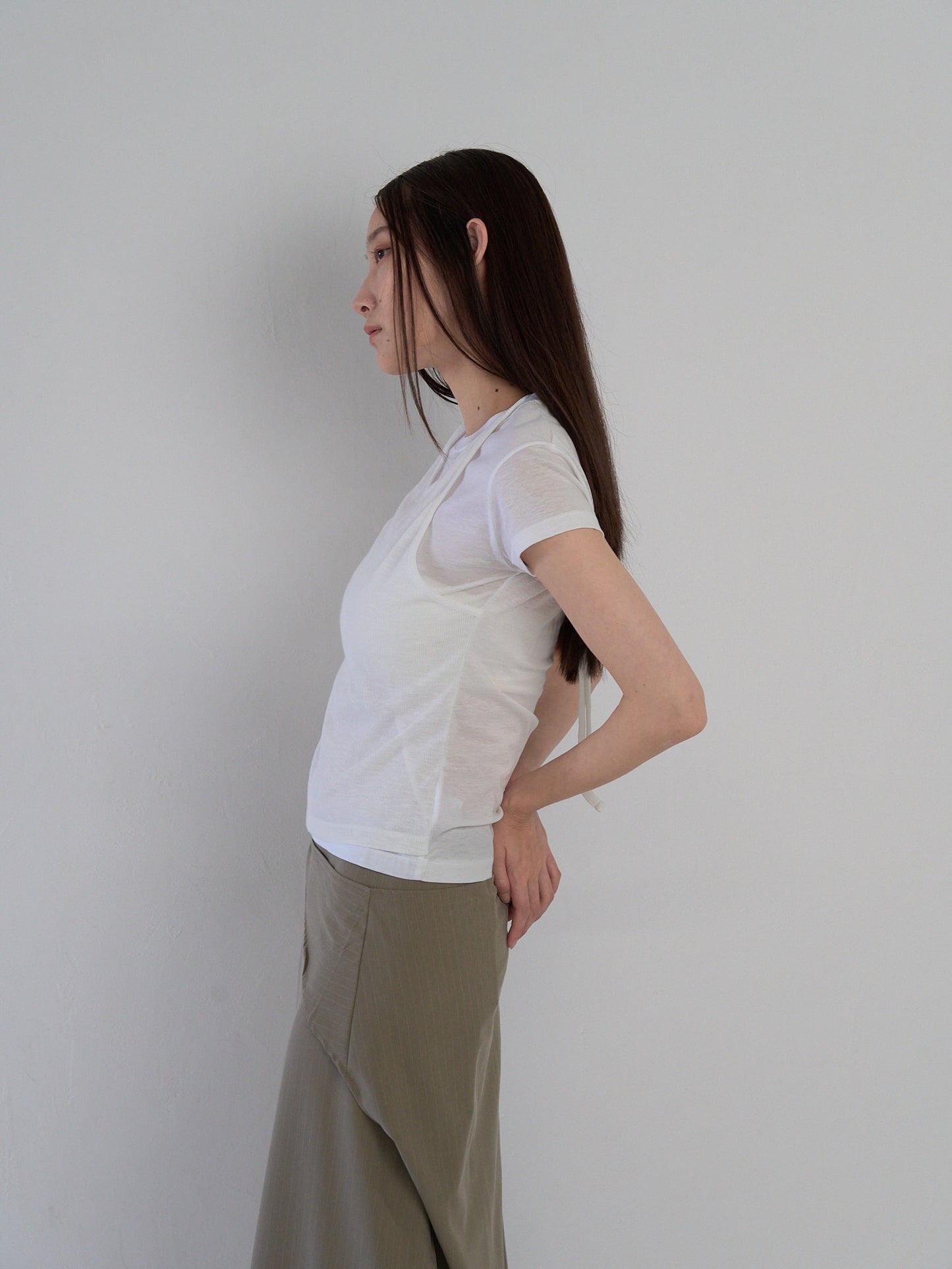 halter layered tops