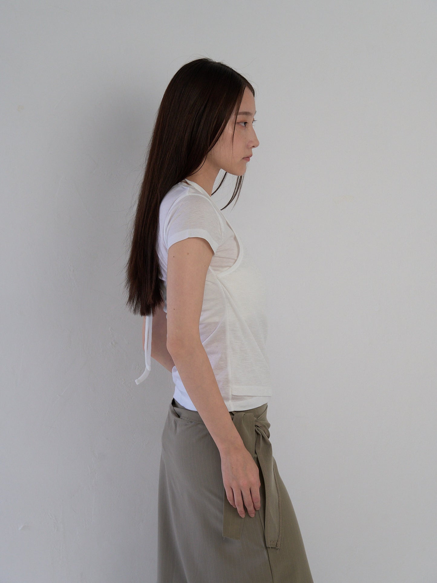 halter layered tops