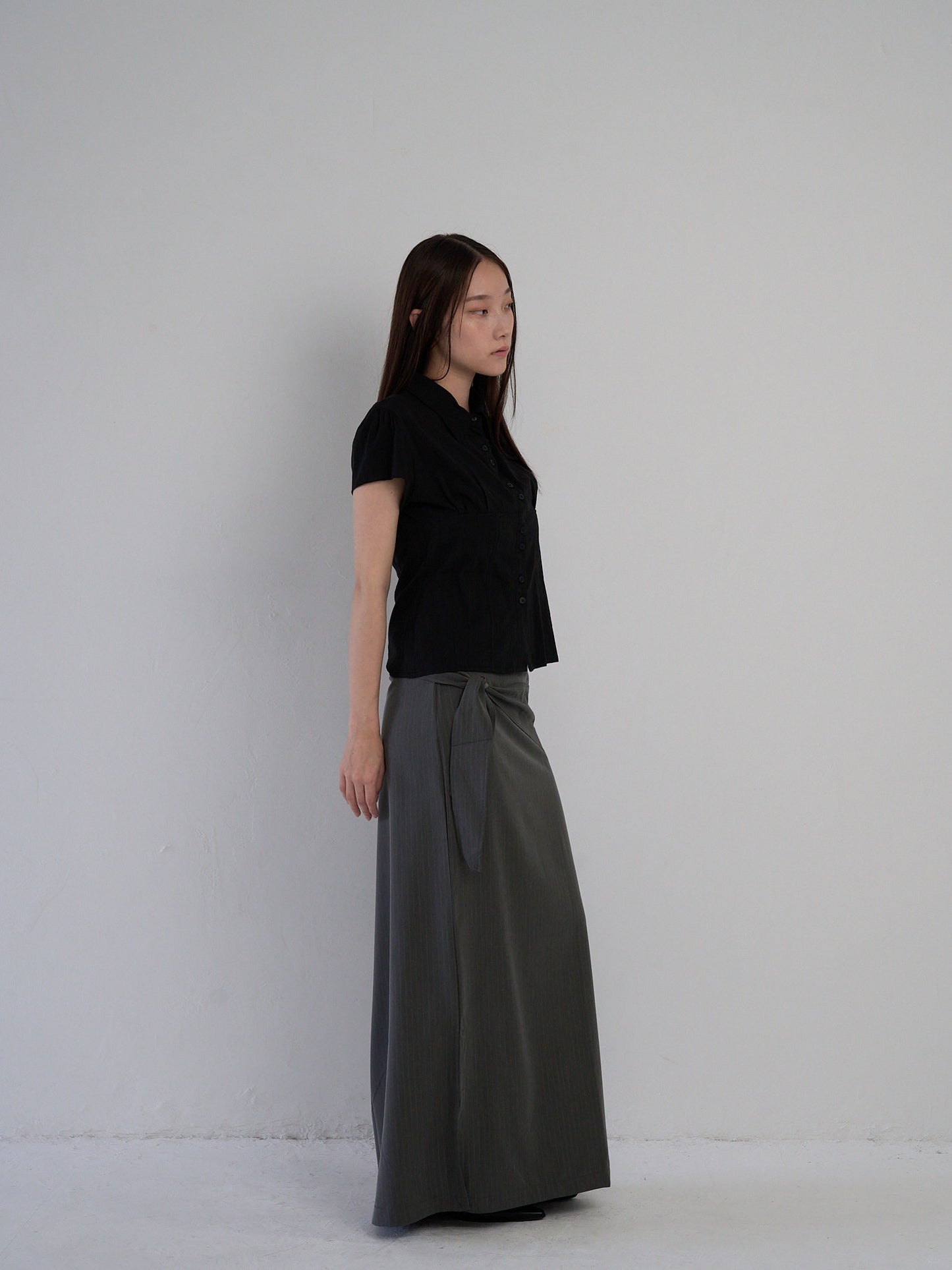 drape wrap skirt