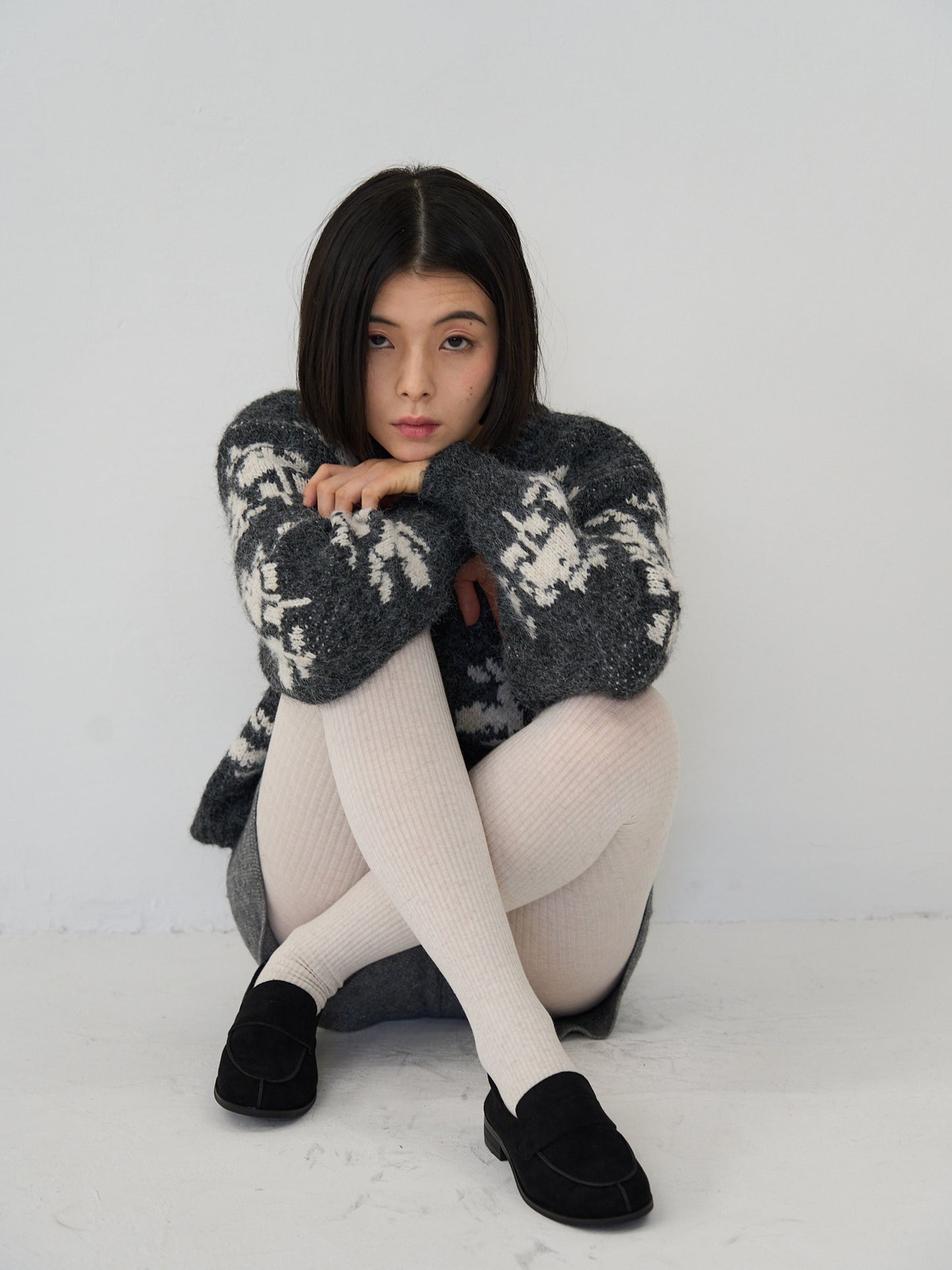 nordic wool cardigan