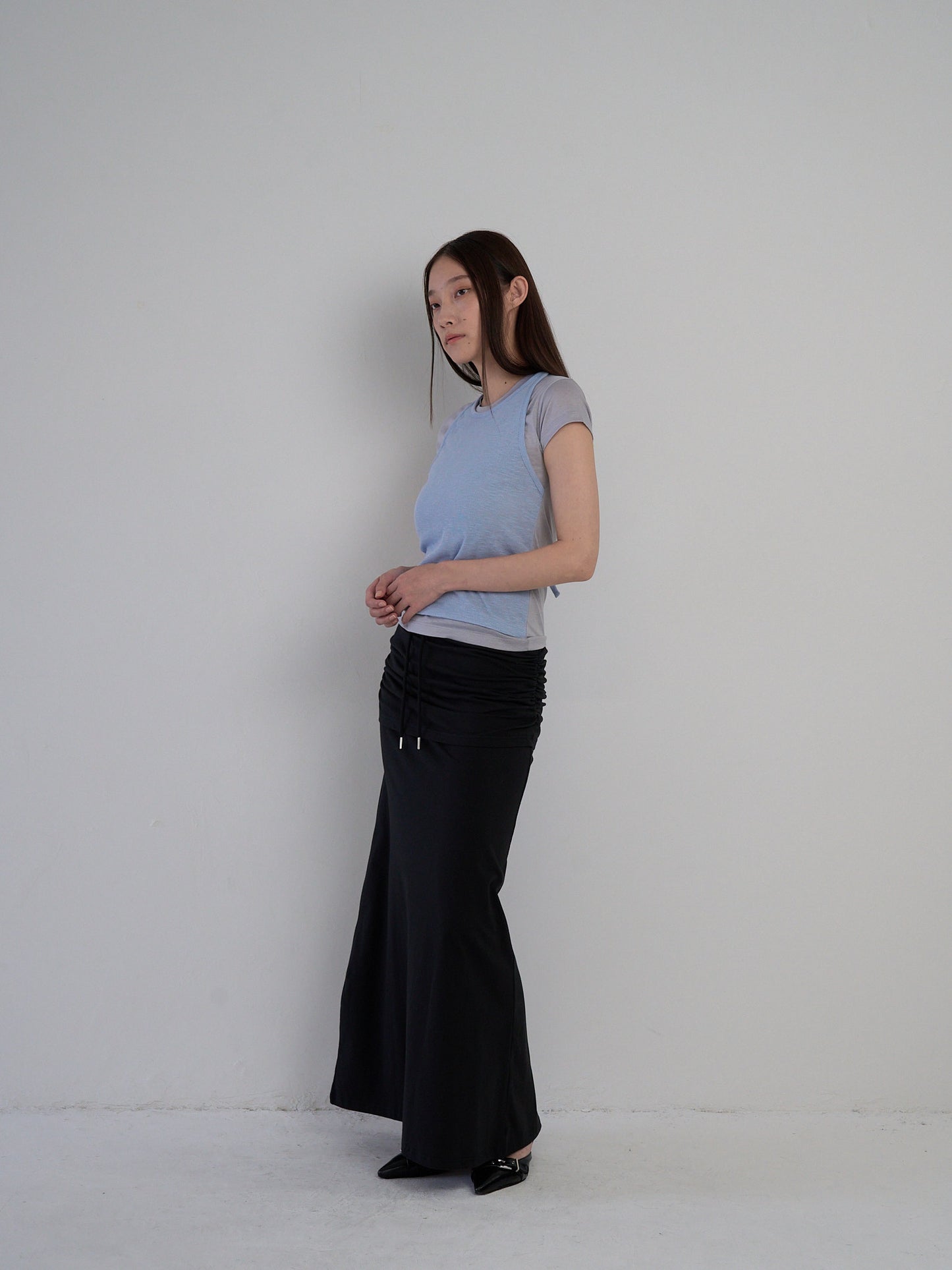 halter layered tops
