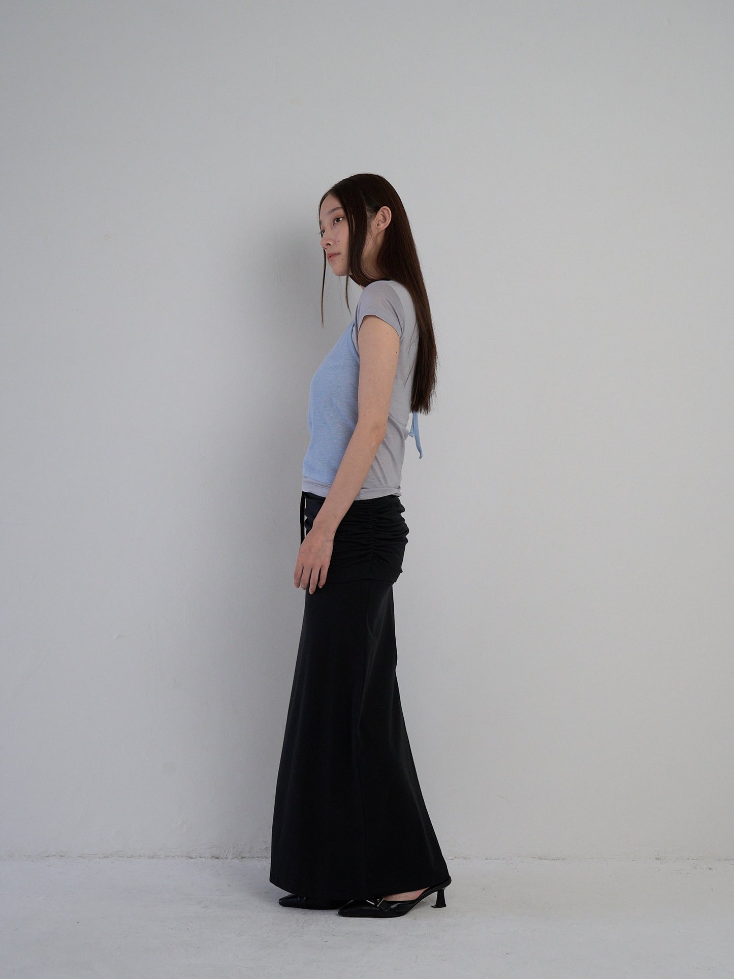 halter layered tops