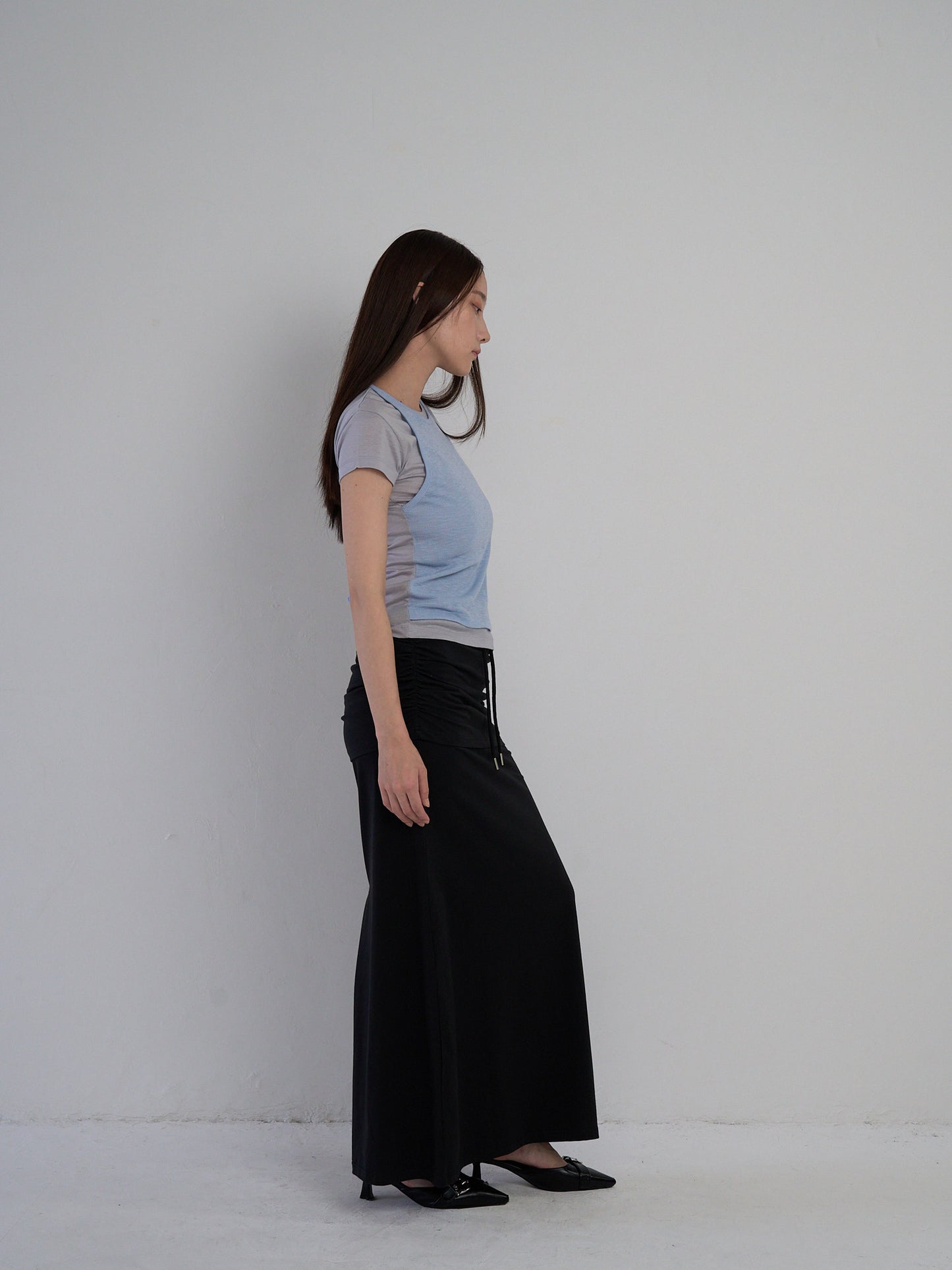halter layered tops