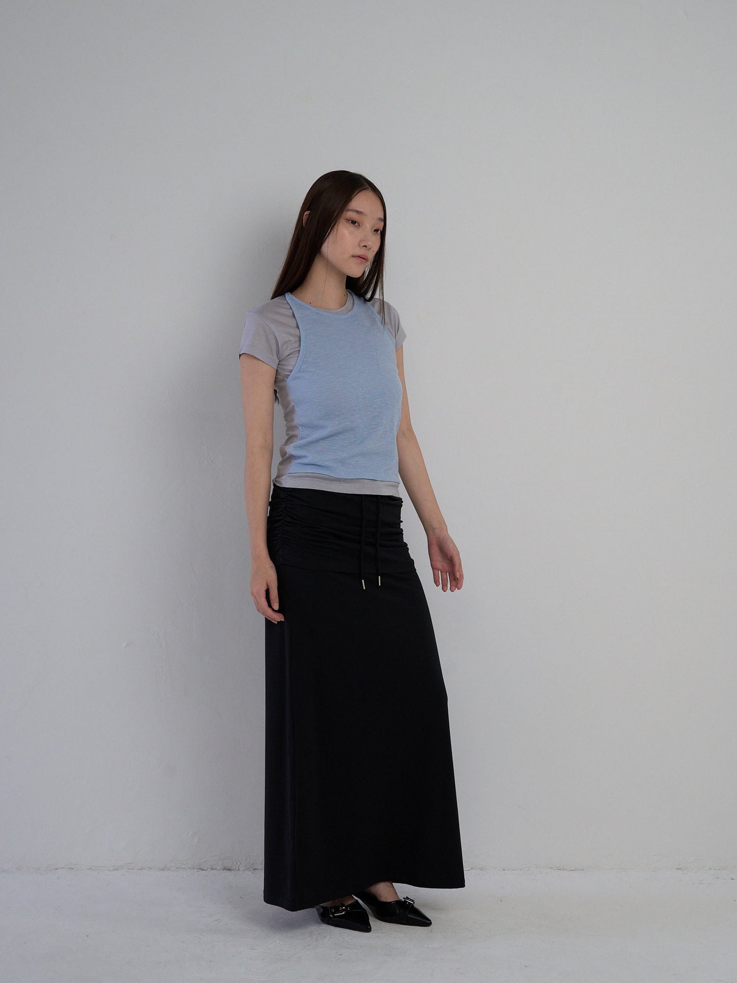 halter layered tops