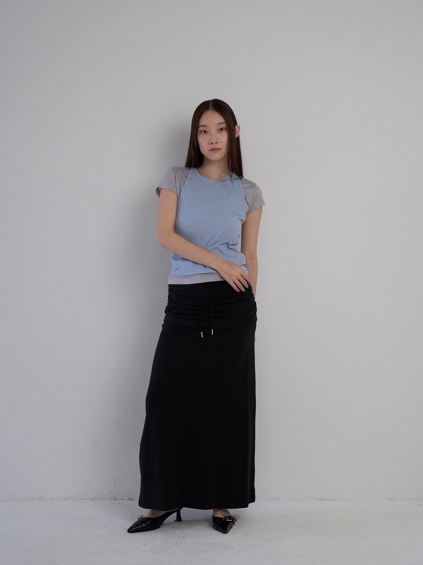 halter layered tops
